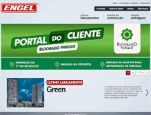 Tablet Screenshot of engelengenharia.com.br